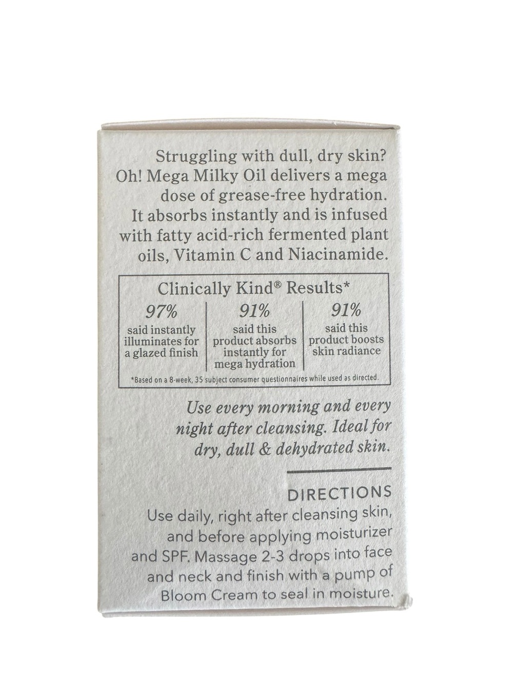 Beekman 1802 OH! Mega Milky Oil Sensitive Skin Face Oil Moisturizer Oil NIB - Picture 4 of 7